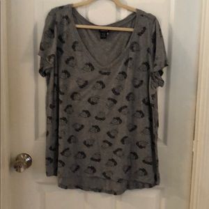 Gray Torrid T-shirt